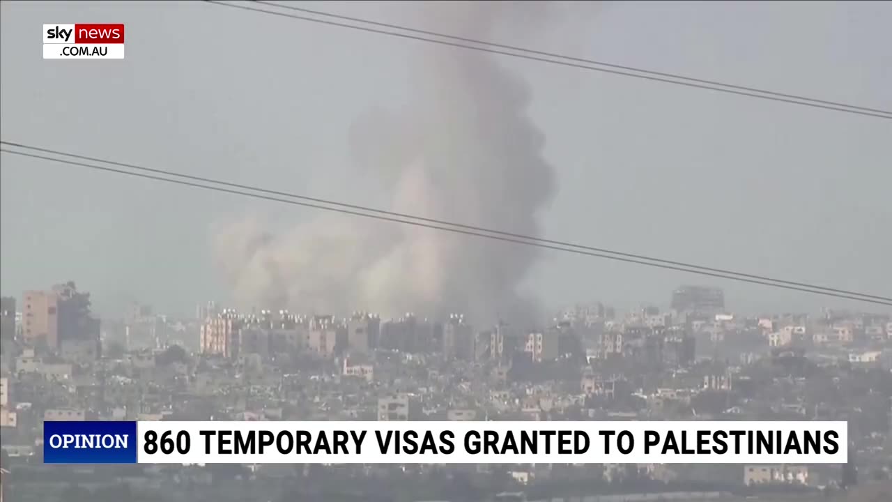 ‘A no brainer’: Temporary visas granted to Palestinians in Gaza