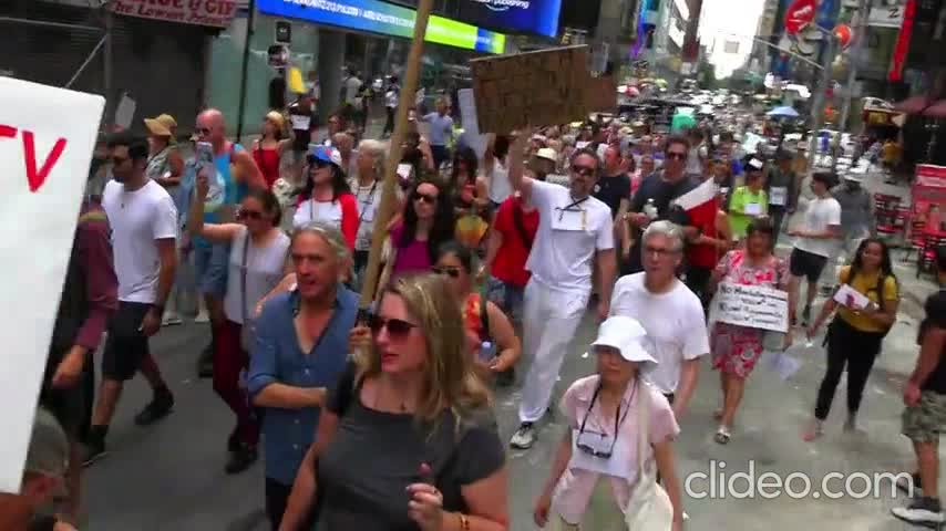 New York protests July 2021