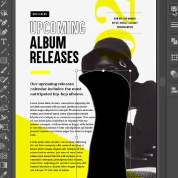 Another technique using text wrap in Illustrator | Learn Illustrator
