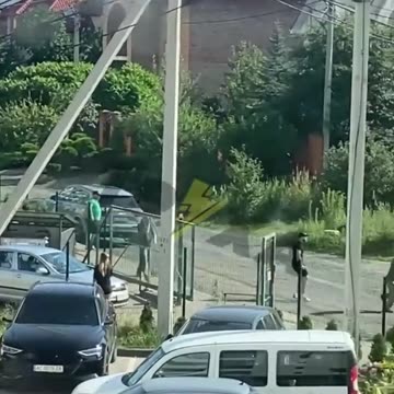 A Ukrainian resident used pepper spray against the Ukrainian Zelensky regimes TCC abductors. Lutsk