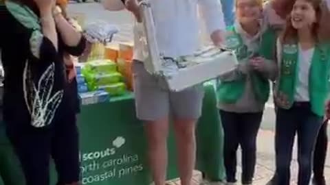 $10,000 Girl Scout Cookies