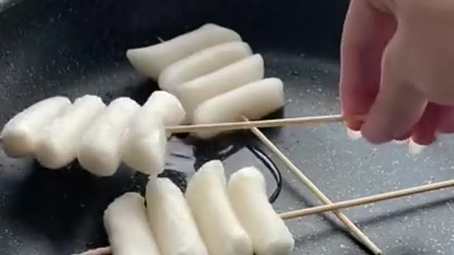 Rice cake skewers | korean recipes