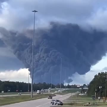 Explosion At Petroleum Plant in Shepherd, Texas