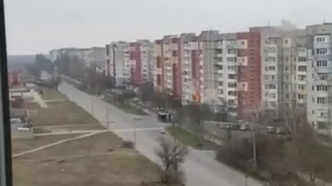 shelling of civilian apartments