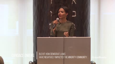 Candace Owens - Democrat Laws Negatively Impact Minorities