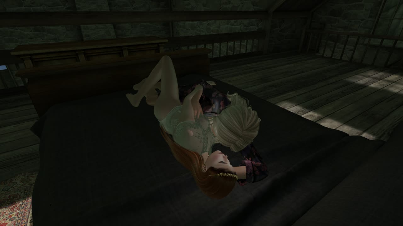 Dragon Queen Bed room scene 1