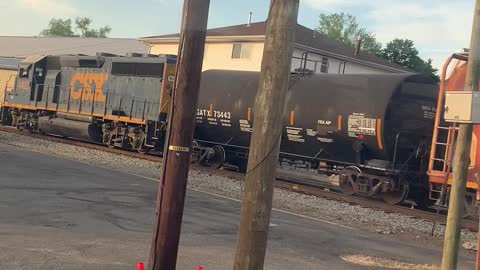 CSX rail action Teaneck NJ