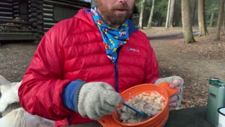 Five Day Thru Hike on the Baker Trail - Day 3 Video 09 Dinner for Two