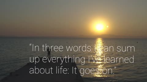 Life Meaningful Quote