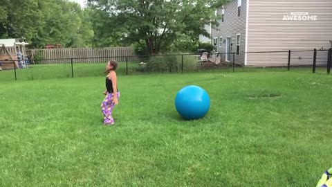 Yoga Ball Tricks & Flips