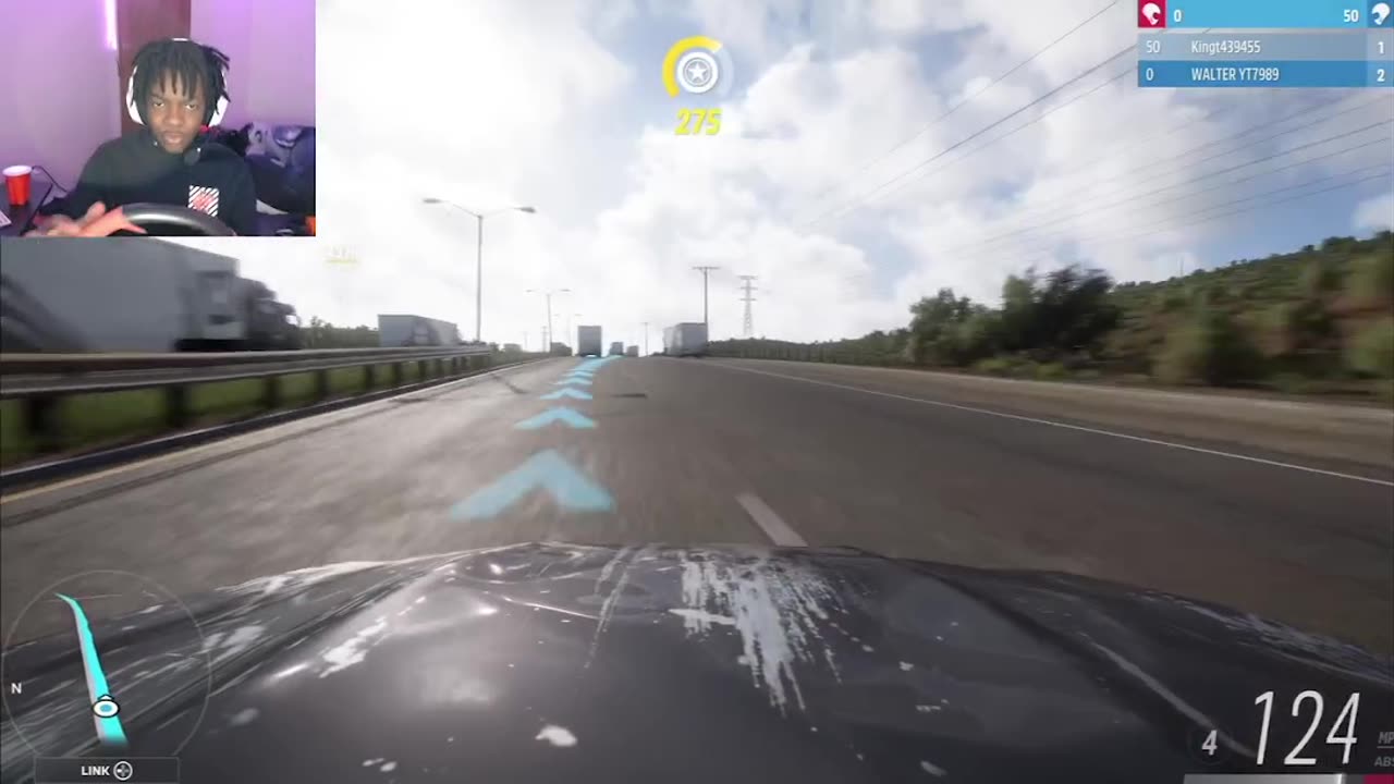 cutting up on forza 5