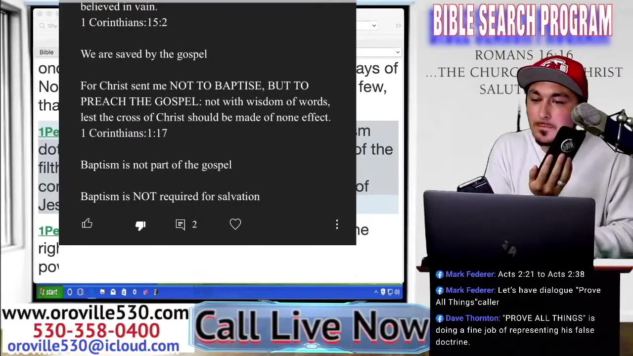 False Christian Contradicts the Bible
