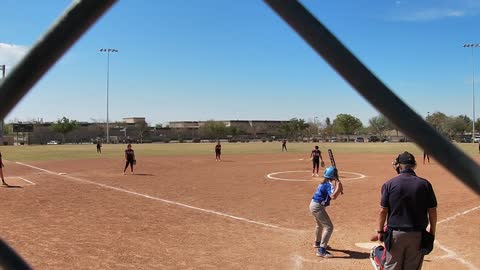 S. Kercsmar at bat 1