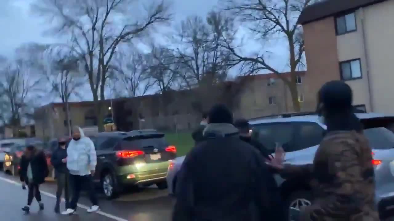 Protesters in Brooklyn City Throw Eggs at CNN Crew