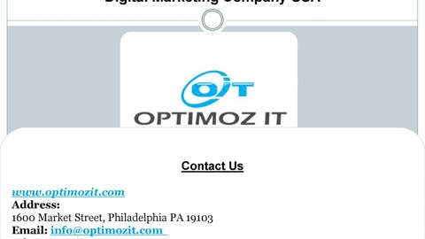 Digital marketing Company USA