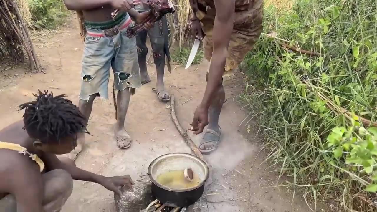 Hunt to Survive | Amazing How Hadzabe Thrive in the WILD