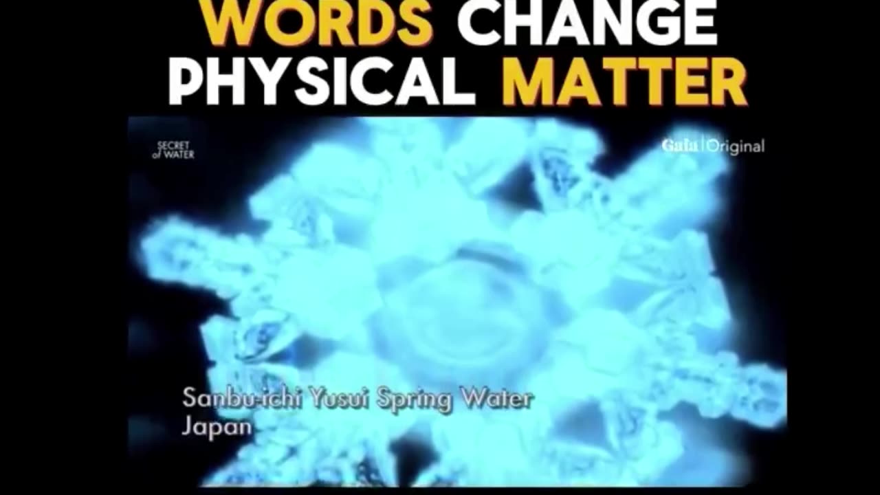 Dr. Masaru Emoto’s research shows the power of intention on water