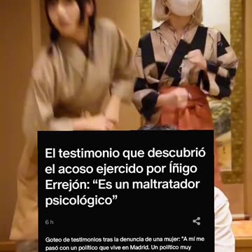 El testimonio que descubrió el acoso ejercido por #Íñigo #Errejón: “Es un #maltratador psicológico”
