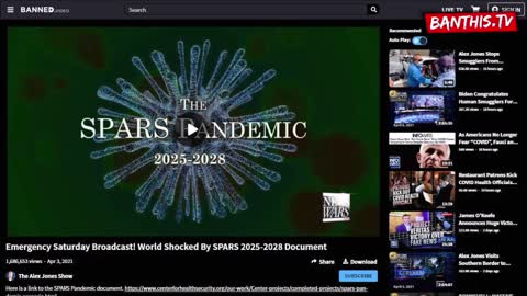 BREAKING : EX Department Of DEFENSE Warns Of SPARS BIOWEAPON !!!