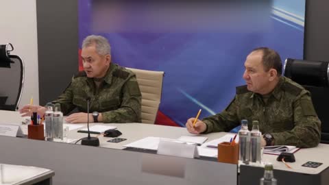 Shoigu personally inspected the Russian troops in Ukraine