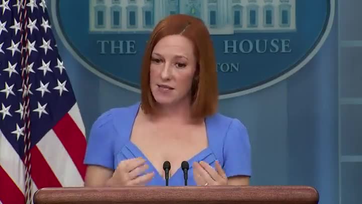 Psaki says the administration has been working on baby formula shortage "for some time now."