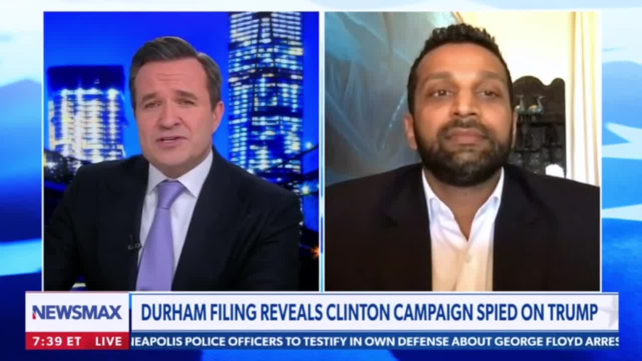 Kash Patel on Hillary-Dem conspiracy