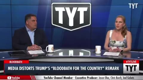 Far-left Young Turks anchor shocks by telling truth about Trump's "bloodbath" hoax