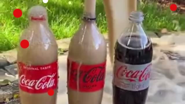 Coca Cola, Fanta, Sprite and Mentos 💥 | Experiment