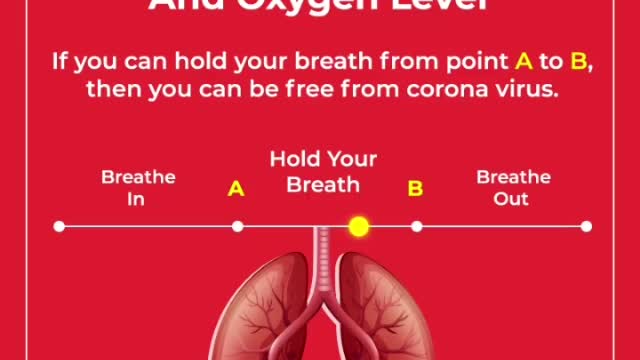 Check your lungs and oxygen level try now