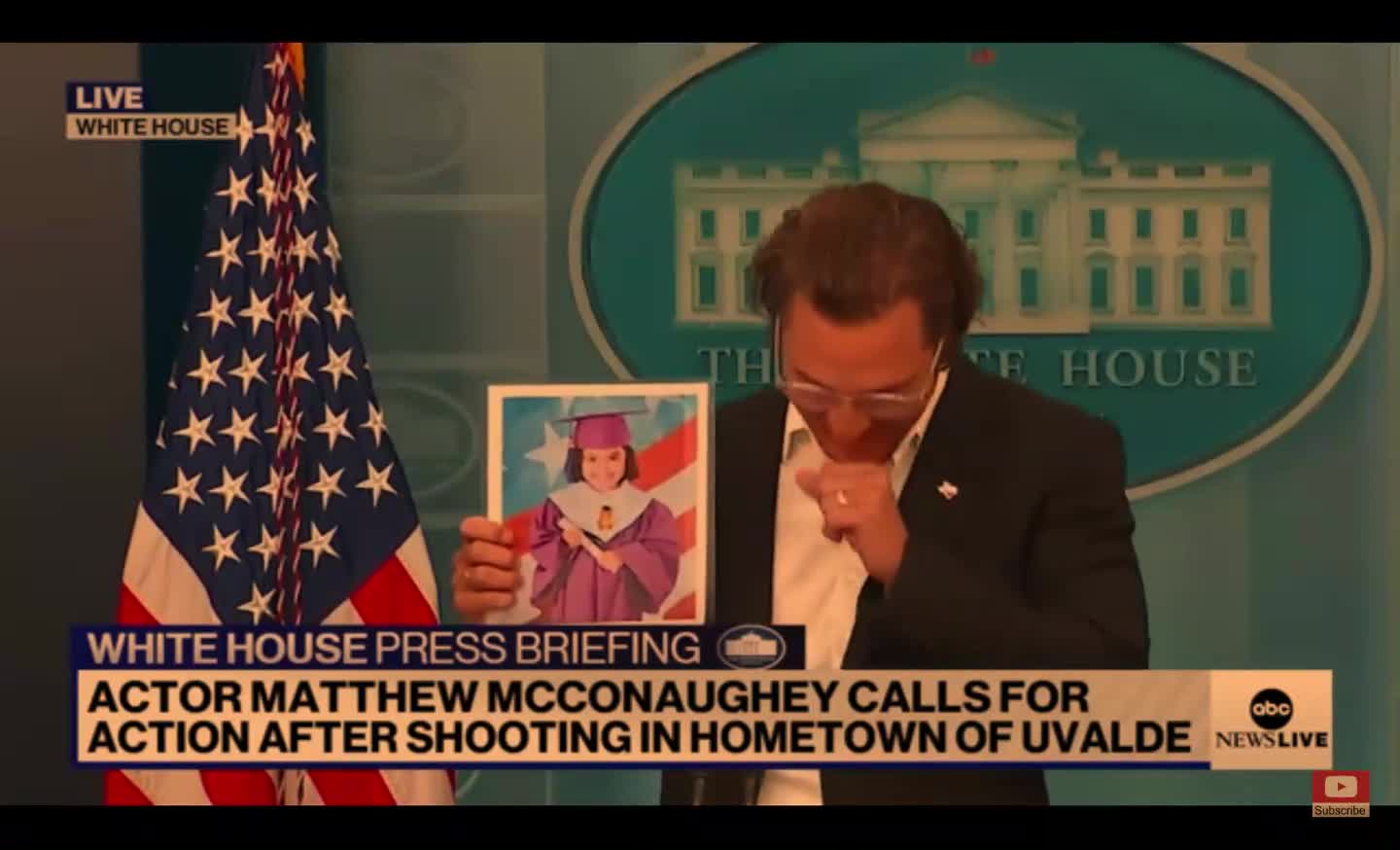 Matthew McConaughey Speaks About Uvalde Victim