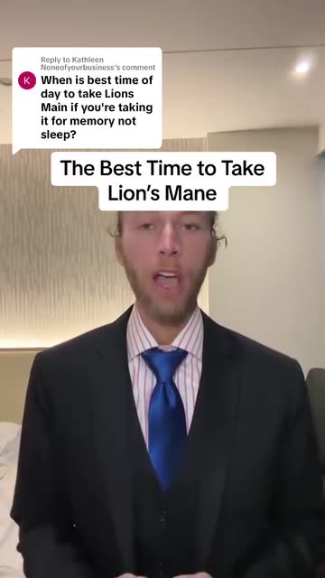 When Is the Best Time to Take Lion’s Mane if You’re Taking It for Memory, Not Sleep?