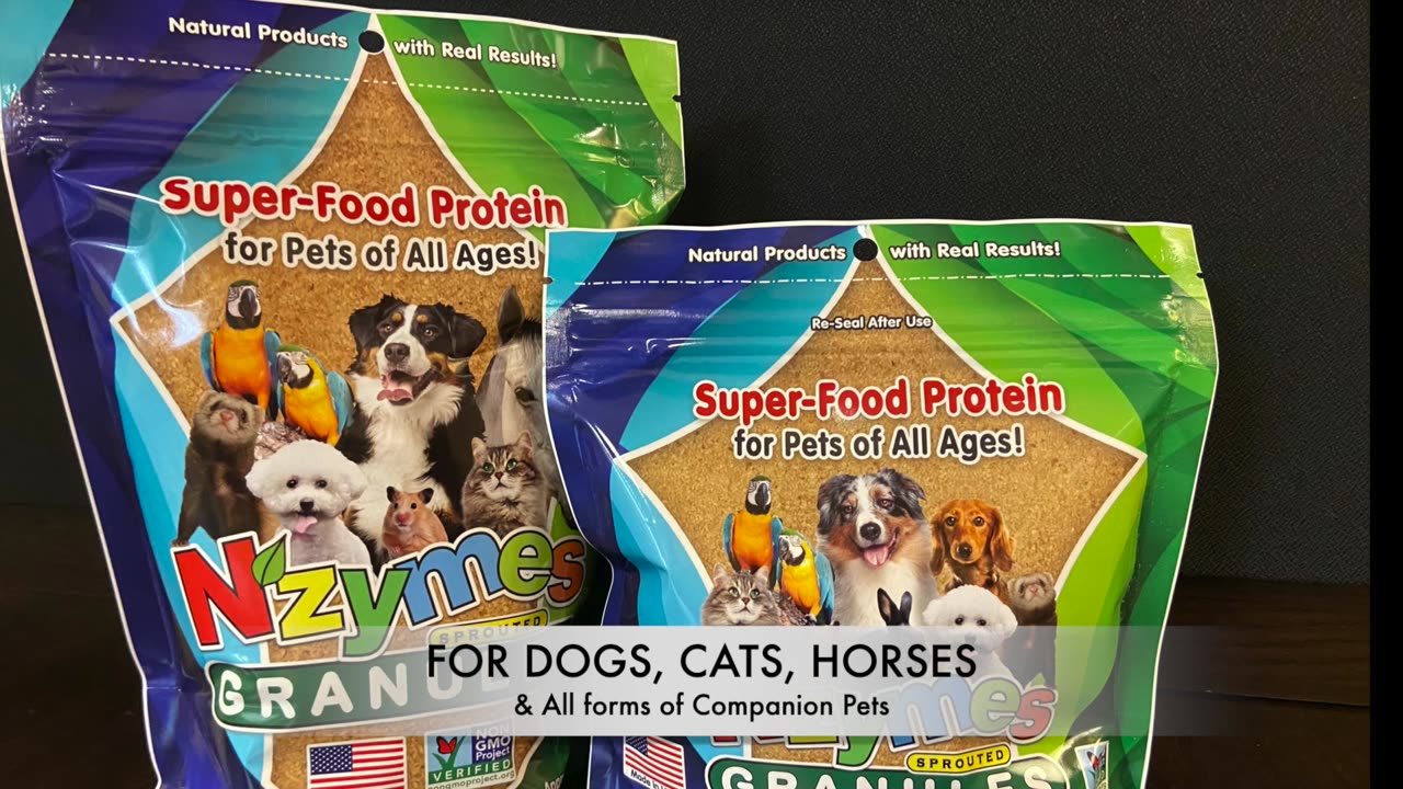 Nzymes Sprouted Granules for Pets & Horses