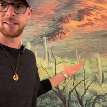 Shoutout Rich, for Helping us Bring this Airbnb to Life with Stunning Mural.