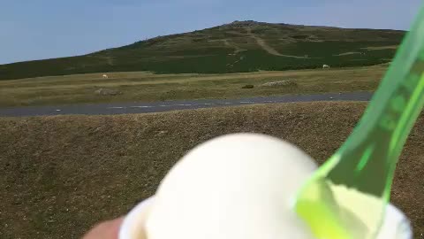 Icecream at Cox Tor Aug 2022