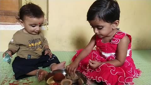 Brother and sister deal with Rakhi but the deal with food should be the first.