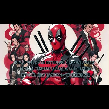 [Deadpool(Ryan Reynolds)sings/AI Cover] Tokyo Revengers S 2&3 OP Official HIGE DANdism - White Noise