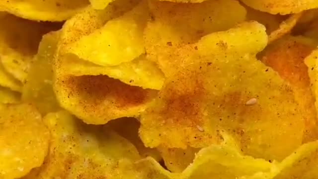 On the last day off, let's learn how to make potato chips