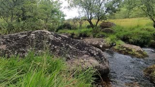 River in Darrmoor with the go pro