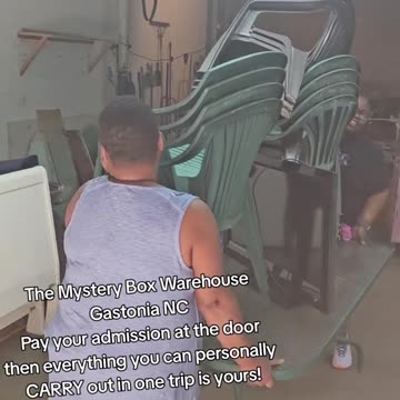 The Mystery Box Warehouse - #AdmissionShopping