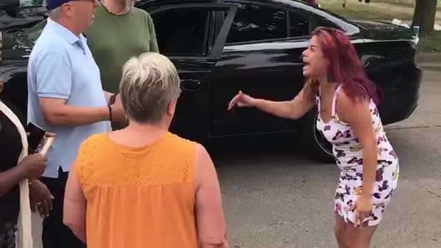 Woman UNLOADS on BLM Protestors in Minneapolis for Glorifying Black Man Who Shots at Her & Kids