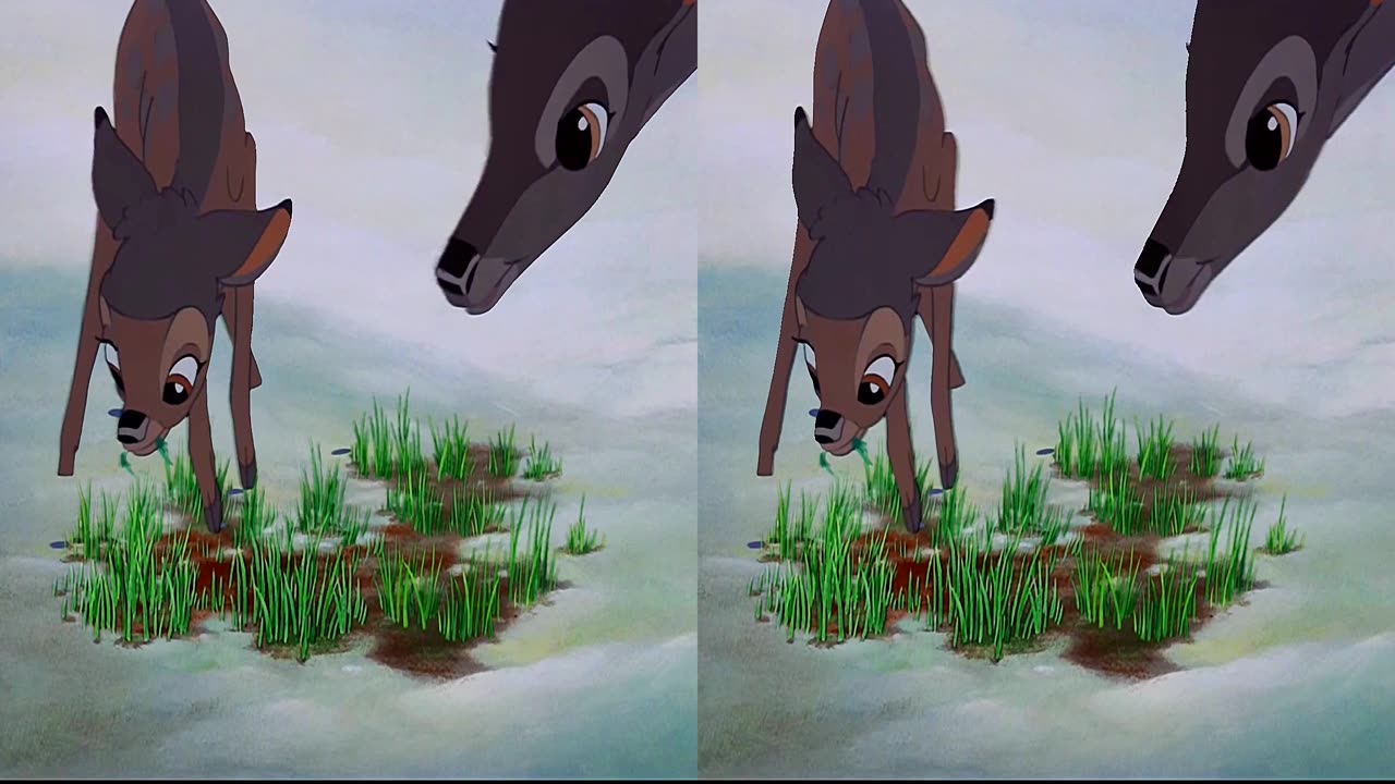 3D SBS Bambi 90FPS 4K L 4K R SUPER SCALE 80% MORE BACKGROUND DEPTH P13