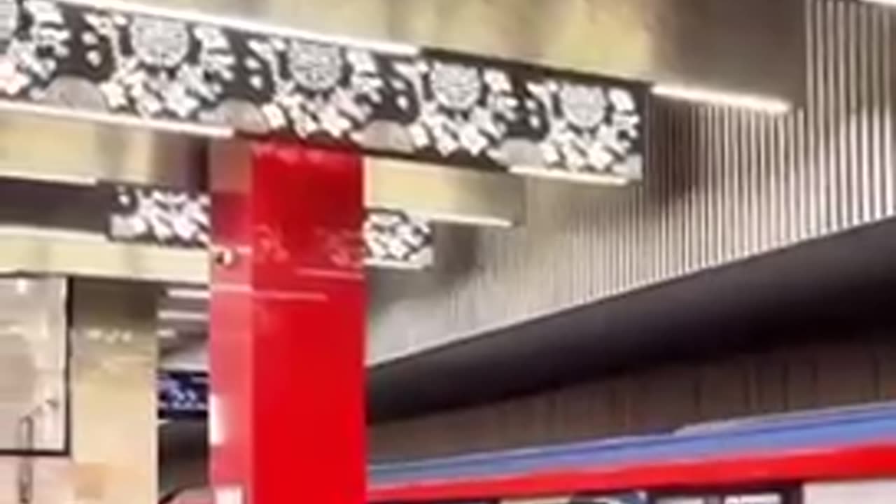 The Chinese are building a train station in Russia…