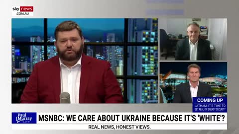 'Sick perspective': US TV host claims Ukraine receives support for being white