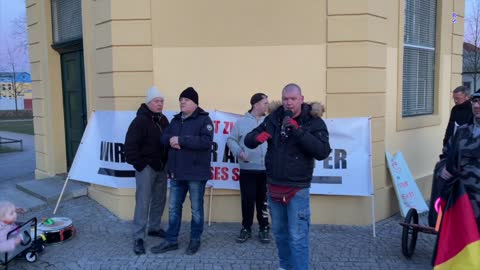 Demmin: Von der heutigen Demonstration in Demmin 10-03-2022