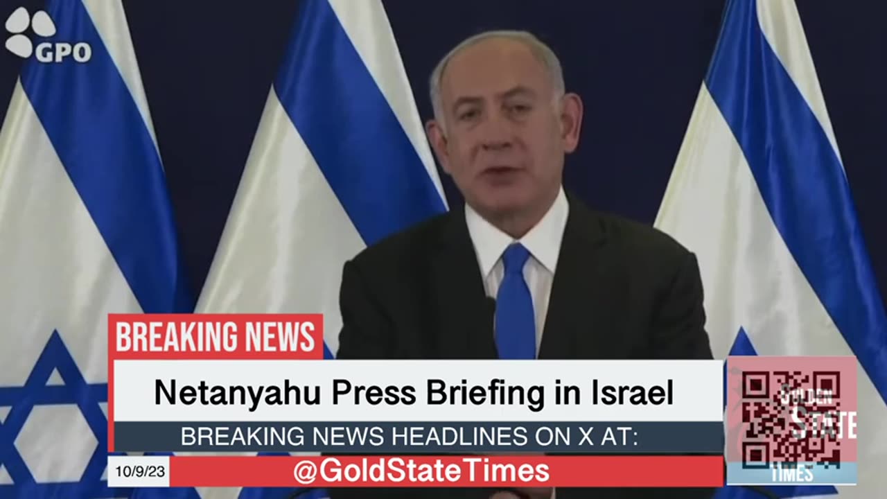 GST - News,-BREAKING: Netanyahu's URGENT Press Conference from Israel (ENGLISH VERSION)