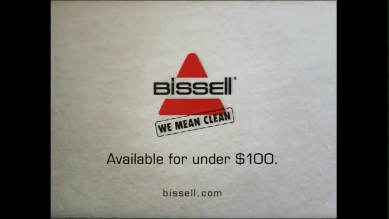 Bissell Cleanview Commercial (2003)