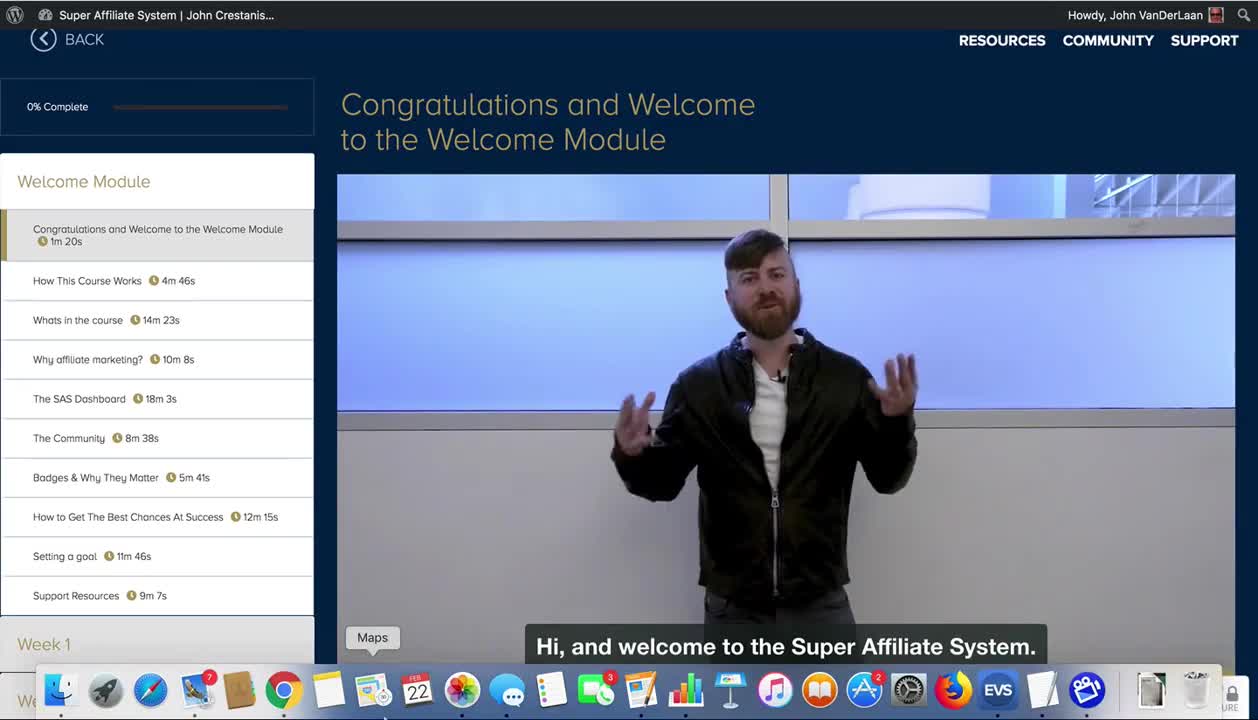 Welcome to the Super Affiliate System By John Crestani