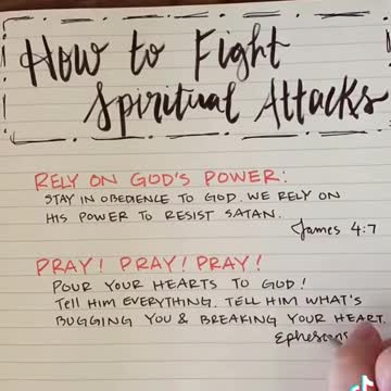 How would you know if you’re being attack by spirit?