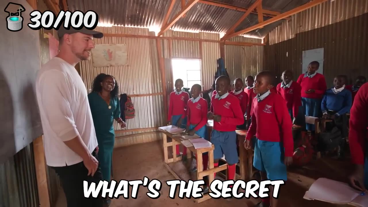 Mr Beast Build 100 Wells In Africa 🥰💚