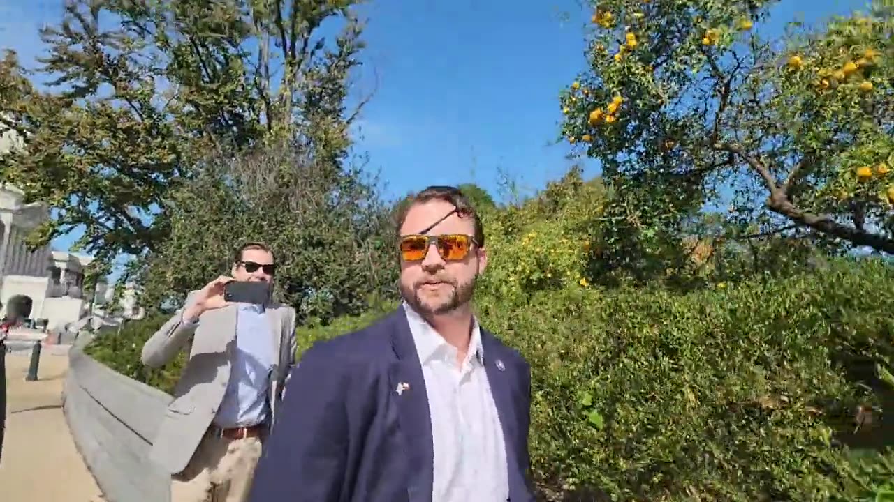 RINO warmonger Dan Crenshaw threatened and tried to tripped Reporter.